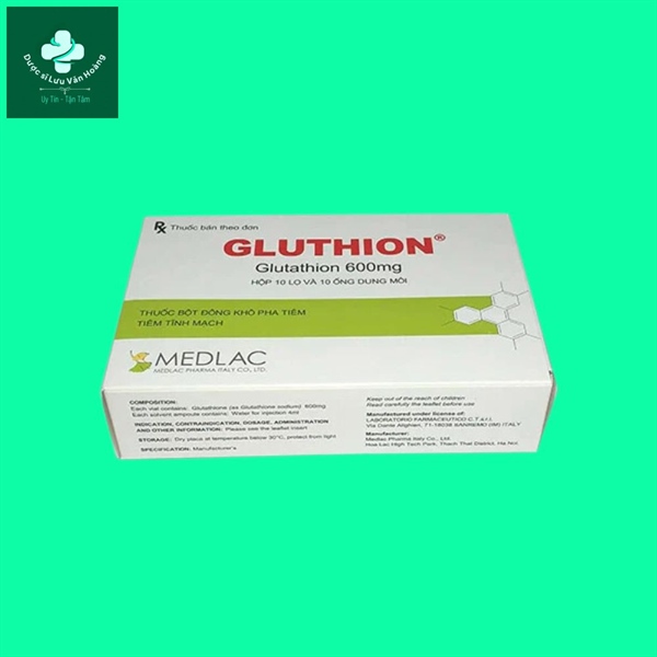 GLUTATHION 600 (bột pha tiêm)