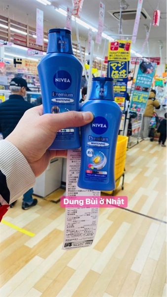 Sữa Dưỡng thể Nevia Premium 200g White dưỡng trắng da