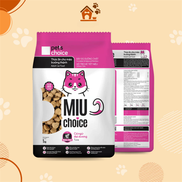 Hạt cho mèo Miu Choice