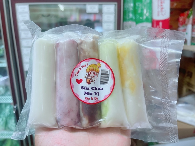 Sữa chua mix vị