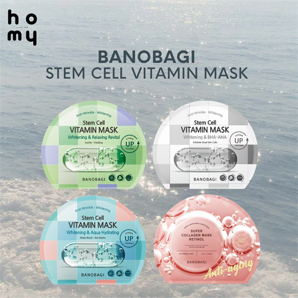 MẶT NẠ BANOBAGI STEM CELL VITAMIN MASK