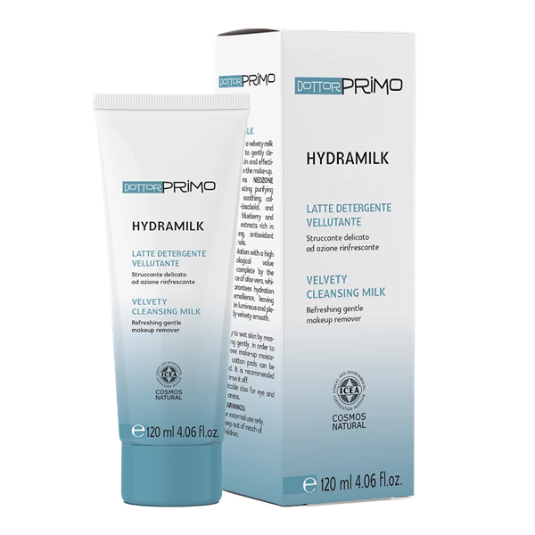 Dottorprimo Hydramilk (Tub 120ml) (Sữa rửa mặt, tẩy trang dưỡng ẩm) - Italy/Intershop