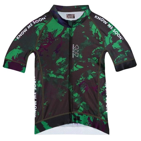 Áo Đạp Xe CSPD TIE DYE PANTONE HU93 FOREST WAVE