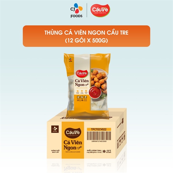 Cá Viên Ngon Cầu Tre 500g*12