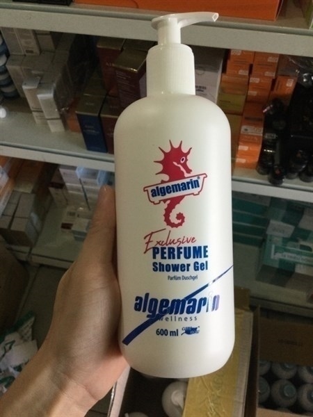 Sữa tắm cá ngựa Đức Algemarin exclusive perume mới 600ml vòi