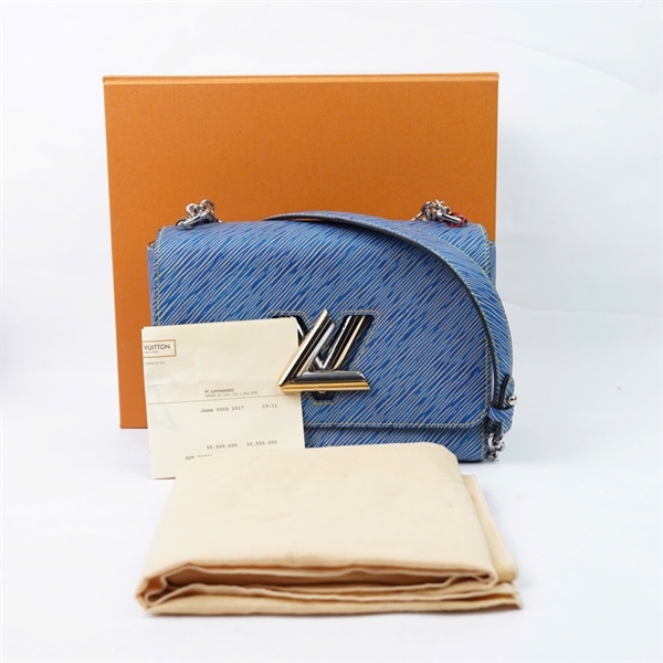 Túi LV Twist xanh kèm gương (FL2136) sz23 (LT) KG+
