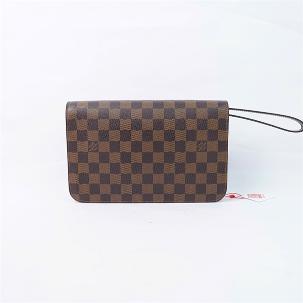 Túi LV Clutch ô vuông nâu (SP0089) sz24 (LT) KG+