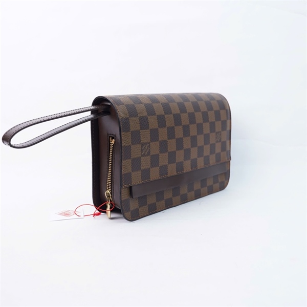 Túi LV Clutch ô vuông nâu (SP0089) sz24 (LT) KG+