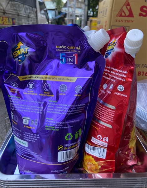 Nước giặt swat 2,3kg