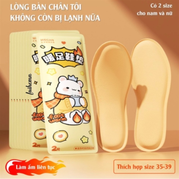 Miếng lót giày giữ nhiệt