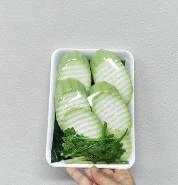 Bầu cắt sẵn - Diced bottle gourd