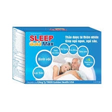 Viên uống Sleep gold max giúp ngủ ngon, ngủ sâu (H x 3 vỉ x 10 viên - Golden Health