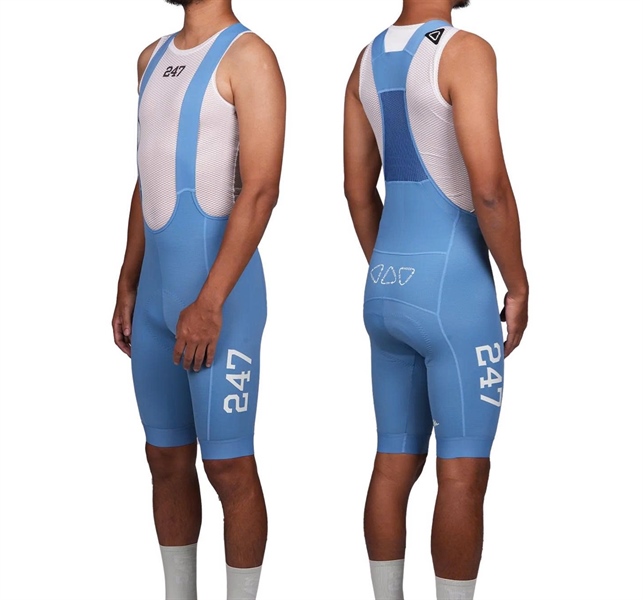 Quần Đạp Xe CSPD Nam 247 KNOWMESOON PRO BIB SHORTS VODKA BLUE