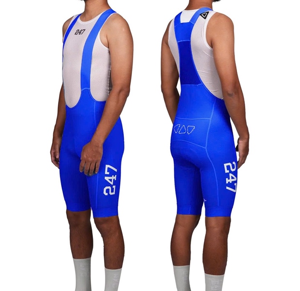 Quần Đạp Xe CSPD Nam 247 KNOWMESOON PRO BIB SHORTS ULTRA BLUE