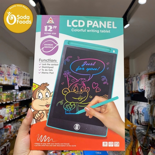 Bảng xoá LCD 10in đa sắc 1002C