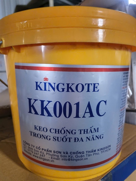 Chống thấm trong suốt đa năng KK001AC-kingkote 4kg