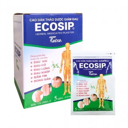 Ecosip plaster (K*30H*20 gói) - Tatra