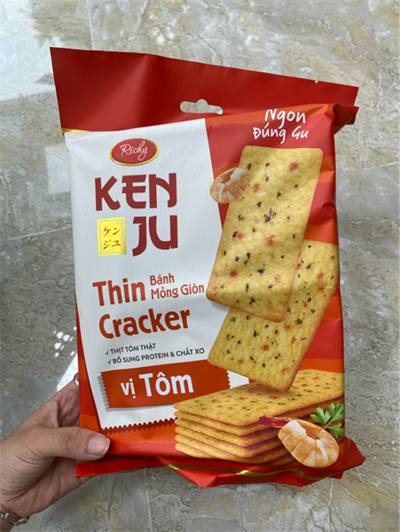 Bánh Kenju tôm túi 192g