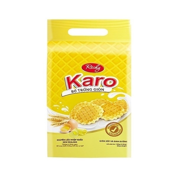 Bánh Karo Richy gói bơ trứng giòn 150g