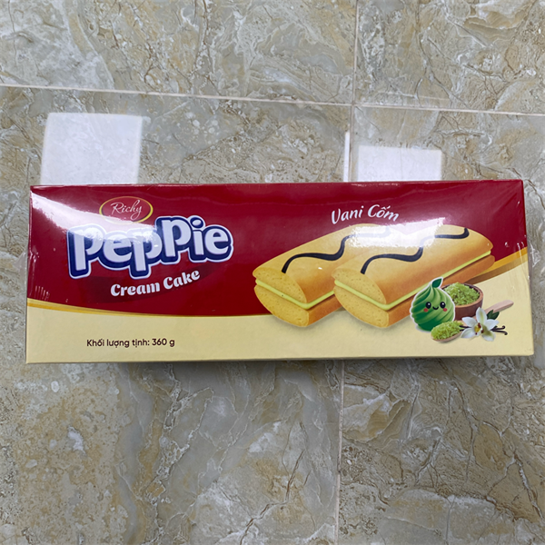Bánh Peppie vani cốm 360g