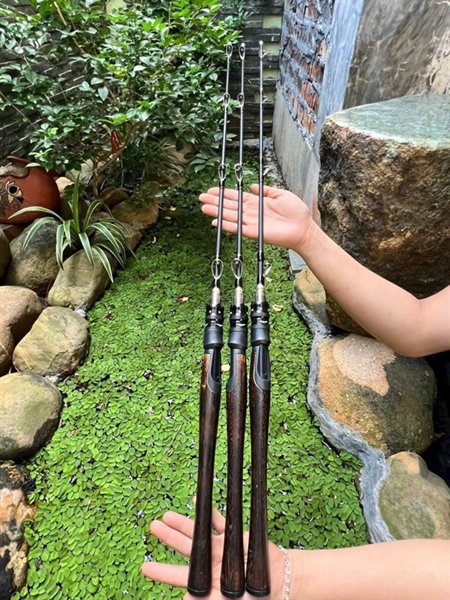 Cần máy ikida cán gỗ đen 1m3 - 1m5