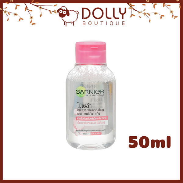 Nước Tẩy Trang Garnier Micellar Cleansing Water 50ml