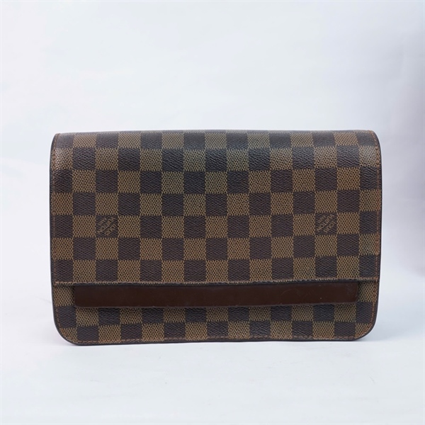 Túi LV Clutch ô vuông nâu (FL0025) sz24 (HV) KG+