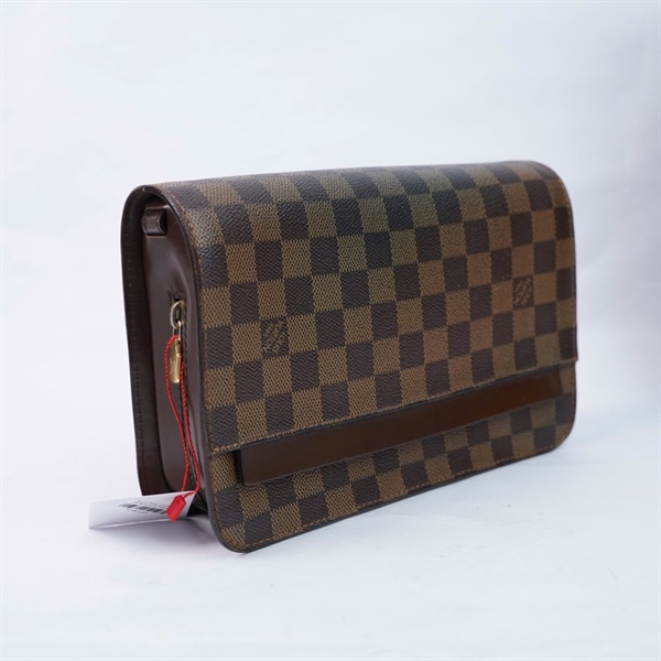 Túi LV Clutch ô vuông nâu (FL0025) sz24 (HV) KG+