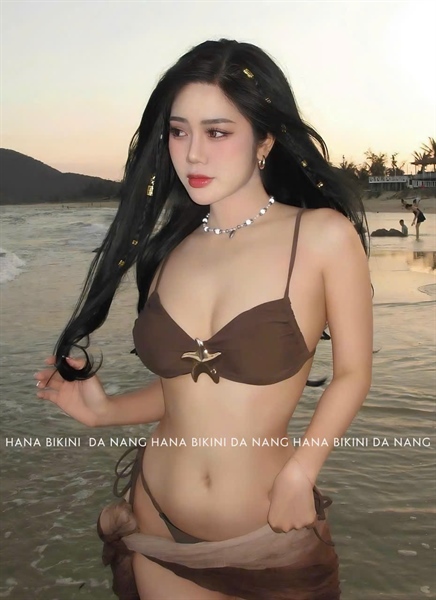 BIKINI 2M CHARM SAO CAO CẤP - M NÂU