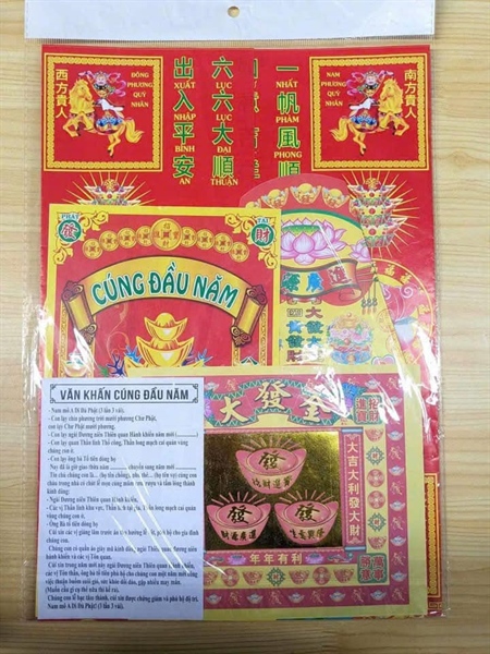 CÚNG ĐẦU NĂM KHÔNG VÂN KHẤN