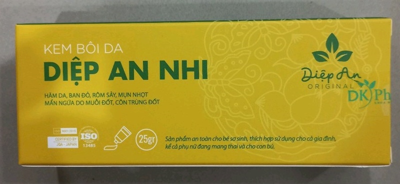 Kem bôi da Diệp an nhi 25gr - Dược Khoa (Tub)