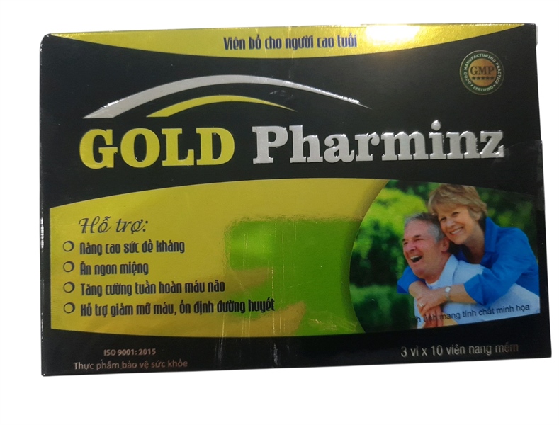 Gold pharminz (Viên bổ cho người cao tuổi) (H*3vỉ*10viên) - Tâm Việt