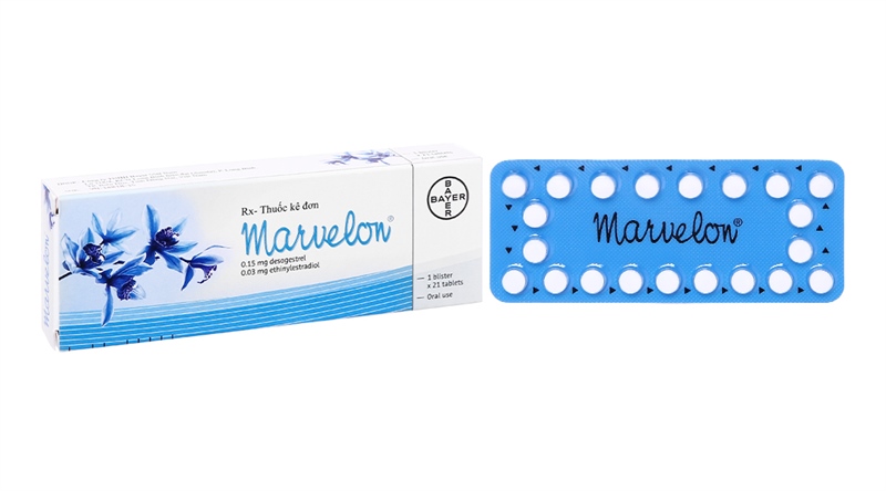 Marvelon (H*3vỉ*21viên) - Pháp