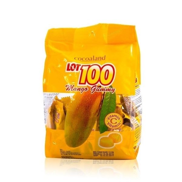 Kẹo LOT100 gói to 320g vị xoài