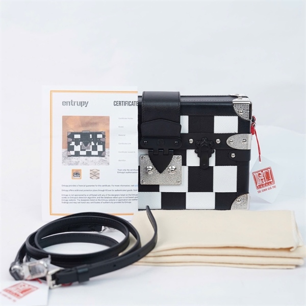 Túi LV Trunk ô vuông đen trắng (PL2197) sz20 (HC) +