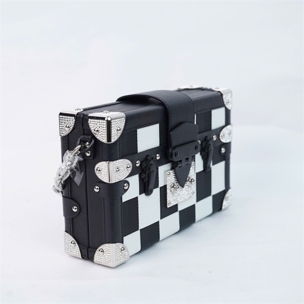 Túi LV Trunk ô vuông đen trắng (PL2197) sz20 (HC) +