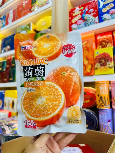 Thạch konjac cam