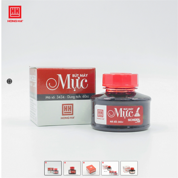 Mực lọ Hồng Hà Đỏ - 3434