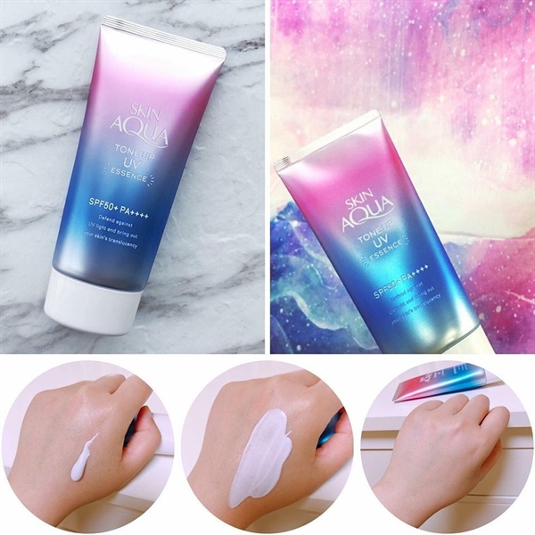 Kem chống nắng Skin Aqua tím 80g