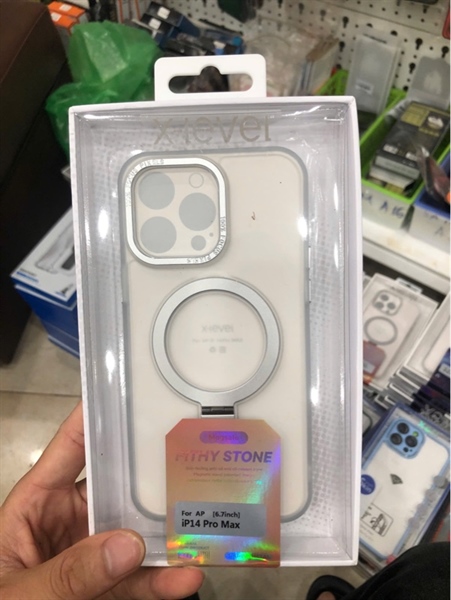 Ốp X-LEVEL Magsafe nhám kệ iPhone 15 Pro Max 6.7