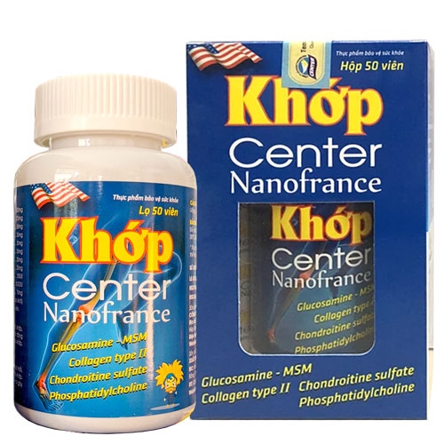 Khớp center Nanofrance (Lọ*50viên) - Center