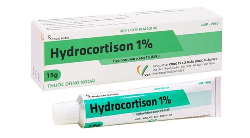 Hydrocortison 1% 15g (Chống viêm) - VCP