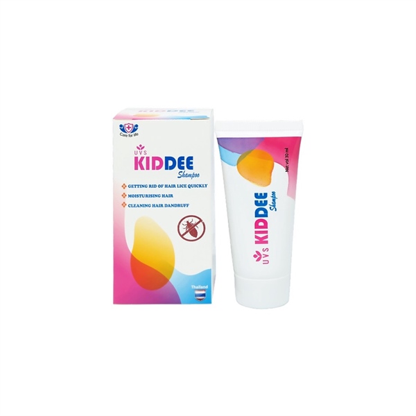 KIDDEE 30ml (Dầu gội làm trôi chấy, chứng chấy, sạch gàu, bóng mượt tóc) - Thái Lan (Lọ)