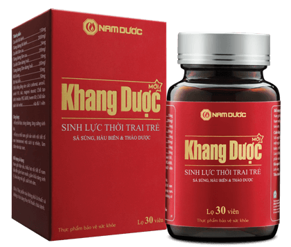 Khang dược (Sá sùng, hàu biển và thảo dược) (Lọ 30 viên) - Nam Dược