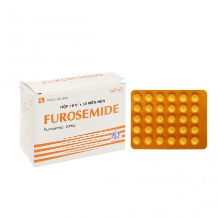Furosemid 40mg (H*10vỉ*30viên) - Mekopha