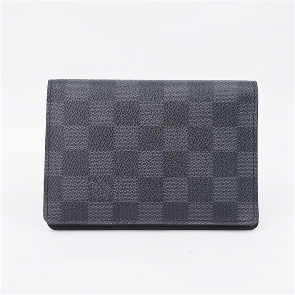 Ví LV ô vuông đen gập 2 (CA1182) (LT) KG+