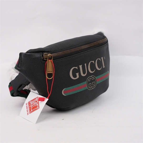 Túi GG Bumbag đen (527792-204991) sz13 (miệng túi sz21) (MV) KG+