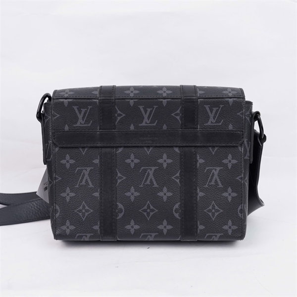 Túi LV đeo chéo hoa đen sz23 (MV) KG+