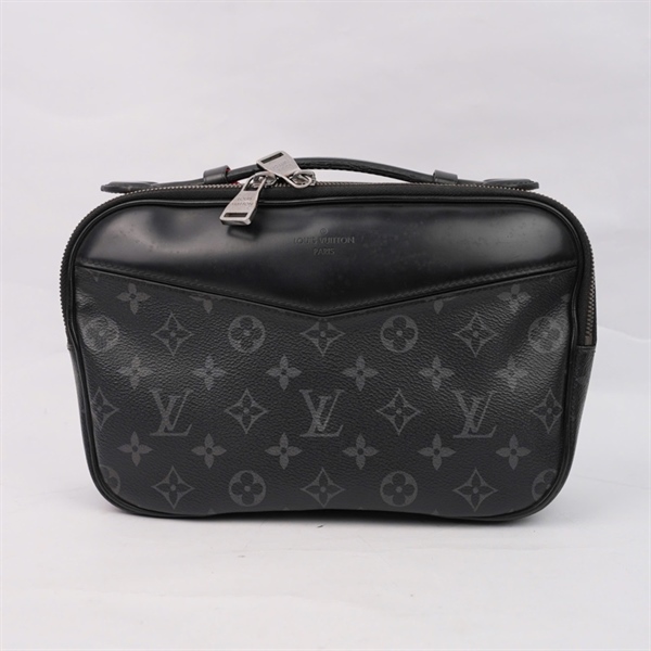 Túi LV Bumbag hoa đen (MB1169) sz24 (MV) KG+