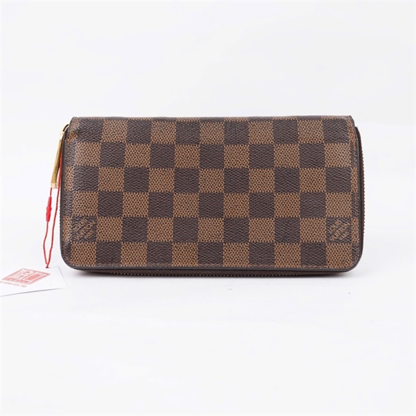 Ví LV ô vuông nâu ((GI1128) (LT) KG+